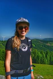 Husky Mertis L black dámské triko