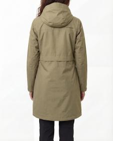 Husky Nestia L khaki dámský hardshell kabát