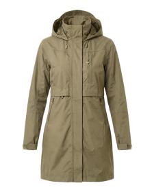 Husky Nestia L khaki dámský hardshell kabát