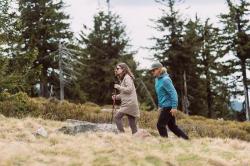 Husky Nestia L beige dámský hardshell kabát