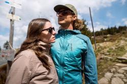 Husky Nestia L beige dámský hardshell kabát