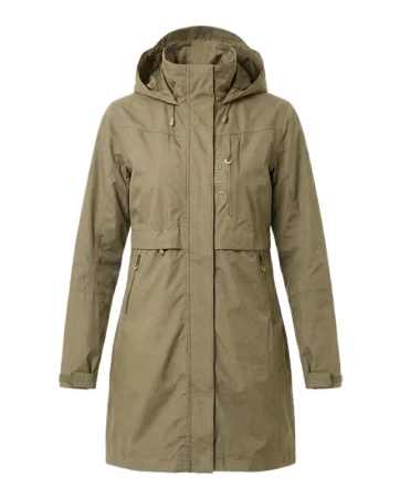 Husky Nestia L khaki dámský hardshell kabát
