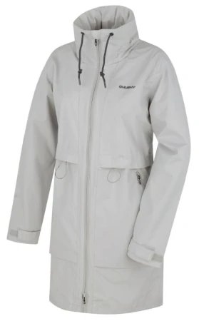 Husky Nevr L lt. grey dámský hardshell kabát Husky Nevr L lt. grey dámský hardshell kabát