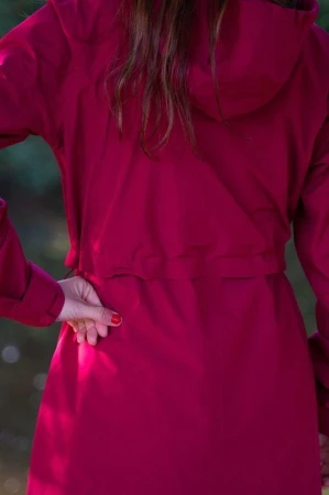 Husky Nevr L magenta dámský hardshell kabát