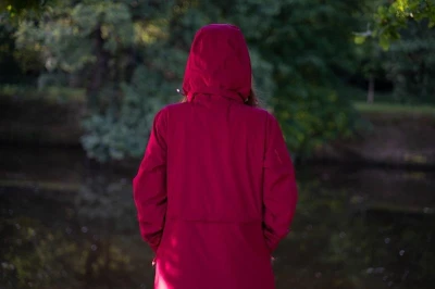 Husky Nevr L magenta dámský hardshell kabát