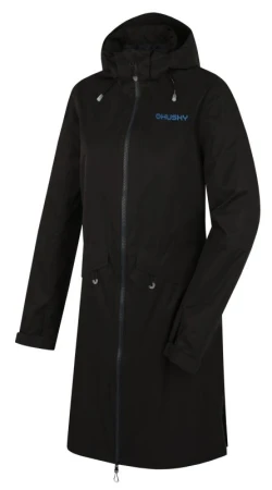 Husky Nua L black dámský hardshell kabát