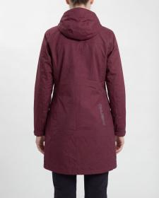 Husky Nua L bordo dámský hardshell kabát