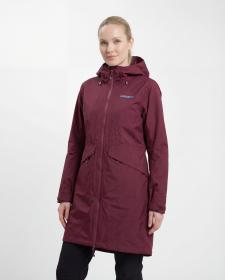Husky Nua L bordo dámský hardshell kabát