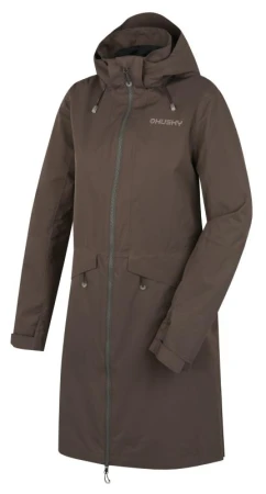 Husky Nua L brown dámský hardshell kabát