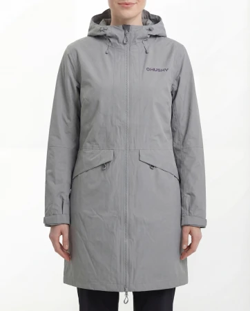 Husky Nua L grey dámský hardshell kabát