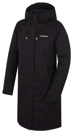 Husky Narvik L black dámský hardshellový plněný kabát Husky Narvik L black dámský hardshellový plněný kabát