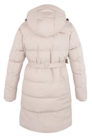 Husky Nerine L beige dámský hardshellový plněný kabát