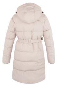 Husky Nerine L beige dámský hardshellový plněný kabát