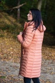 Husky Daili L faded orange dámský péřový kabát