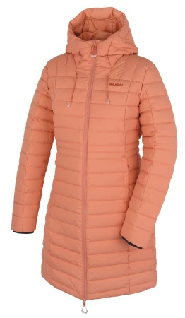 Husky Daili L faded orange dámský péřový kabát