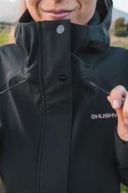 Husky Sephie L black dámský softshell kabát