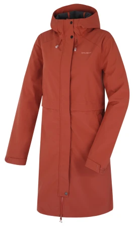 Husky Sephie L brown dámský softshell kabát