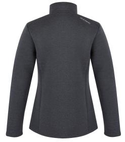 Husky Akra L dark grey dámský svetr na zip