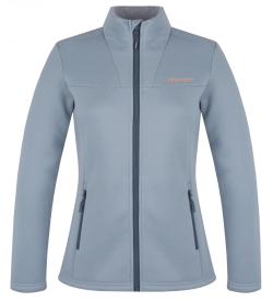 Husky Akra L light blue dámský svetr na zip