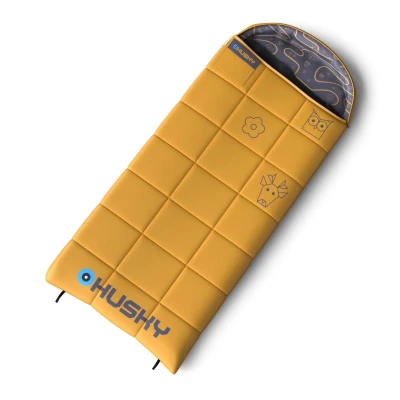 Husky Kids Gizmo mustard dekový třísezónní dětský spacák
