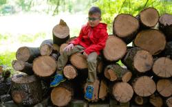 Husky Dětská outdoorová bunda Zunat K červená