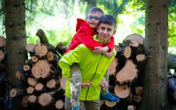 Husky Dětská outdoorová bunda Zunat K červená