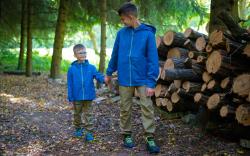 Husky Dětská outdoorová bunda Zunat K červená