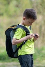 Husky Jikko 15l black dětský batoh