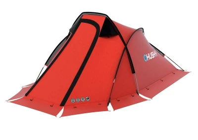 Husky Flame 2 červený expediční stan pro 2 osoby