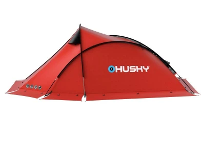 Husky Flame 2 červený expediční stan pro 2 osoby