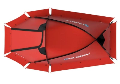 Husky Flame 2 červený expediční stan pro 2 osoby