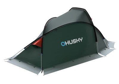 Husky Flame 2 zelený expediční stan pro 2 osoby