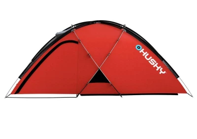 Husky Felen 3-4 červený expediční stan pro 3 osoby