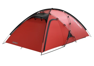 Husky Felen 3-4 červený expediční stan pro 3 osoby