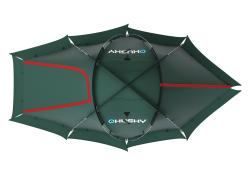 Husky Extreme Fighter 3-4 zelený stan + sleva 1000,- na příslušenství