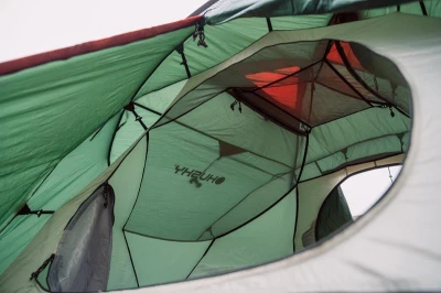 Husky Extreme Fighter 3-4 zelený stan + sleva 1000,- na příslušenství