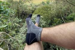 Husky Hiking červené ponožky POUZE XL (45-48) (VÝPRODEJ)
