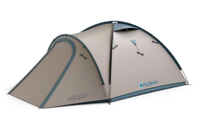 Husky Bizon 4 Classic light grey stan pro 4 osoby + sleva 400,- na příslušenství
