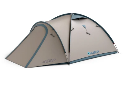 Husky Bizon 4 Classic light grey stan pro 4 osoby + sleva 400,- na příslušenství