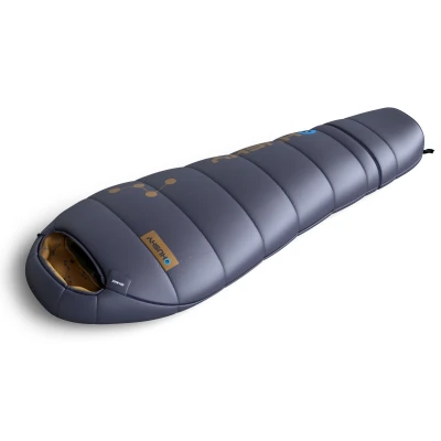 Husky Kids Magic blue/mustard syntetický třísezónní dětský spacák (VÝPRODEJ)