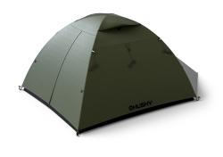 Husky Beast 3 dark green ľahký turistický stan pre 3 osoby