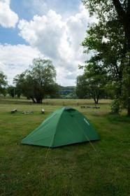 Husky Beast 3 zelený lehký turistický stan + sleva 400,- na příslušenství