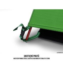 Husky Beast 3 zelený lehký turistický stan + sleva 400,- na příslušenství