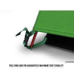 Husky Beast 3 zelený lehký turistický stan + sleva 400,- na příslušenství