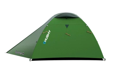 Husky Beast 3 zelený lehký turistický stan + sleva 400,- na příslušenství