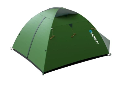 Husky Beast 3 zelený lehký turistický stan + sleva 400,- na příslušenství