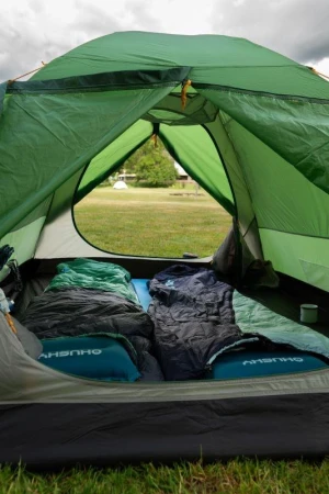 Husky Beast 3 zelený lehký turistický stan + sleva 400,- na příslušenství