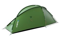 Husky Bronder 3 zelený lehký turistický stan pro 3 osoby