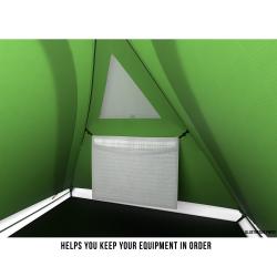 Husky Bronder 3 zelený lehký turistický stan pro 3 osoby