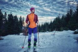 Husky Merhat faded bordo merino čepice
